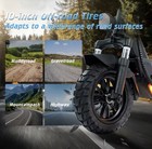 Electric Scooter For Adults  2000w Motor  48v 20 8ah Battery  40 Miles Range
