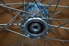 Pair Horse Cart Hd Bike Wheels 20 x2 125   3 4 axle  3 hub With Roll Bearings