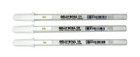 Sakura Gelly Roll Classic Pens 3 pkg-white - 1 Each Of Fine  Medium   Bold