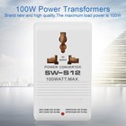 Travel Power Converter Adapter 100w 110v To 220v Step-up Step-down Voltage   