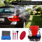 5 Gallon Bucket Dolly With 5 Rolling Swivel Caster Dirt Trap clay Mitt For Car