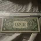 Pmg Certified 1935  1 Silver Certificate Banknote Grade 63 Epq Uncirculated