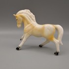 Vintage Porcelain Horse Figurine Made In Japan 3 5in Tall Mcm Post War