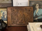 Tooled Leather Miss Frontier Album Cover Cheyenne Frontier Days Rodeo Cowgirl Wy