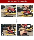 Pallet Jack Poly Load Wheels 3 X 3 75 With Bearings Id 20mm Poly Tread Red - A P