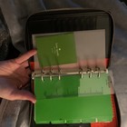 Kate Spade New York Carlisle Zip Around Agenda Black White Polka Dot