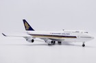 Singapore B747-400 Reg  9v-spm  megatop  Jc Wings 1 200 Diecast Model Xx20605