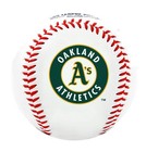 rawlings Mlb Oakland Athletics Team Logo Official Size Display Baseball Whit   