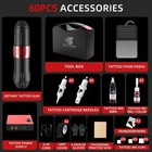 Tattoo Kit solong Professional Tattoo Gun Kit For Beginners Rotary Tattoo Machin