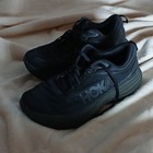 Hoka One One Bondi 8 2e Wide Men s Cushioned Running Shoes Black Mesh Us 8 2e