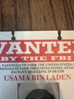 Fbi Osama Bin Laden 1999 Wanted Poster March 29  Pre-9 11