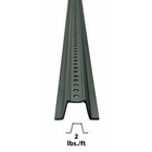 Tapco 054-00006 Sign Post   U-channel     Steel Green   Powder Coated   12 Ft 