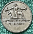         Lausanne Silver Medal     Milo Martin Design Unc     0 800 Fine     Peka Marked