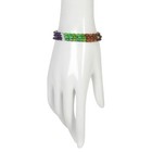 Jay King Multicolor Turquoise And Jarosite Bead Stretch Bracelet  7-1 2 