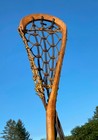 Very Nice Vintage Wooden Lacrosse Stick Lax 43  Long   Patina