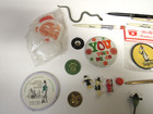 Vintage Estate Sale Collectibles Junk Drawer Lot Playboy Boy Scouts Halloween