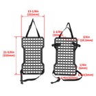Versatile Tactical Rigid Molle Insert Panel For Car Seat Back Storage Gun Rack
