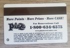 Plaza Casino Las Vegas  1 Main Club Slot Card