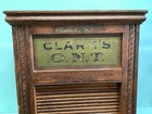 Antique    clark O n t     Spool Cabinet    as Is    22 1 2   h