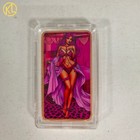 1pc Of Bar Of Purple Copper Craft Powder Hair Beauty Copper Bar Collectible Gift