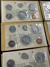 1965-1970 Canada Proof-like Coin Set - Group Of 6 W  Silver  Ogp