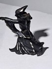 Vintage Blackened Pewter Pp827 Wizard Figurine 2 5 