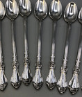 Royal Rose By Wallace Sterling Silver Set Of 8 Iced Teaspoons 7 75 