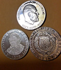 Lot Of 3  Austria 50 Schilling Silver Free Shipping