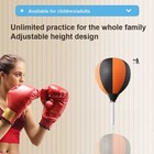 Punching Bag With Stand   Reflex Ball adjustable Boxing Bag For Home Gym Fitness
