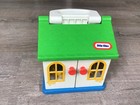 Vintage Little Tikes Toddle Tots Family Play House Take Along Dollhouse Play Set