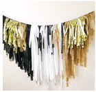 Crepe Paper Streamers  Pack Of Gold Crepe Paper For Party  Wedding  Birthday