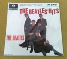   Beatles Hits   Uk Orig Ep In Superb Rare Bupr Sleeve   Non Tax Stamped Label