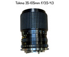 Vintage Camera Lens - Tokina Rmc 35-105mm F 3 5-4 3 Manual Focus Zoom Lens   55