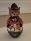 Vtg Midwest Of Cannon Falls Fox Standing Figurine Horn Equestrian  Close To 5 