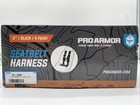 Pro Armor 2  silver 4 Point Auto-style Seatbelt Harness  a16uh349sv Open Box