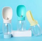 Portable Dog Water Bottle Pet Cat Travel Feeder Bowl Leakproof Puppy Drinking