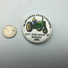 Pinback 1937 John Deere  b  Tractor 1986 Vtg Inland Empire Steam   Gas Member