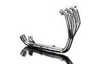 Triumph Tiger 800 2011-2019 Delkevic Stainless 3-1 Exhaust Headers Downpipes
