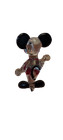 Vintage Mickey Mouse Blown Glass 2 5  Figurine