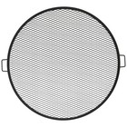 40 In Round Steel X-mark Fire Pit Cooking Grill With Handles By Sunnydaze