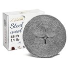 Steel Wool Mice Control 65ft Coarse Medium Rodent Barrier Gap Filler Home Wall