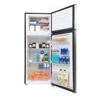 7 5 Cu  Ft  Refrigerator  Platinum Series  Standard Door Style Stainless Look