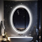 Bathroom Mirror Led Light Anti-fog Makeup Mirror Illuminated Wall Touch Vanity