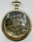 Antique 18 Size Illinois Elgin Open Face Pocket Watch Case Nickellocomotive Usa