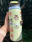Owala Stainless Bottle 32 Oz Urban Outfitters Exclusive Cat Collage New