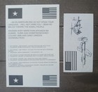 Original Somalia Mogadishu   Just Cause Panama Blood Chit Leaflet Psyop Set