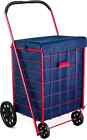 Bag Used For Folding Grocery Basket Cart Large Utility Laundry 18x15x24