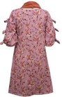 Nwt Bonnie Jean Girls Size 12 Tie Sleeve Floral Dress   Scarf