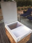 Awesome Bee Hive Cover W  Feeder   Inspection Window  No Need To Smoke Bees 