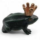 Antique Vintage Style Cast Iron Frog Bottle Opener Bar Decor